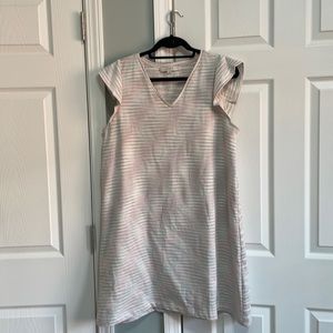 Loft multicolor sun dress.